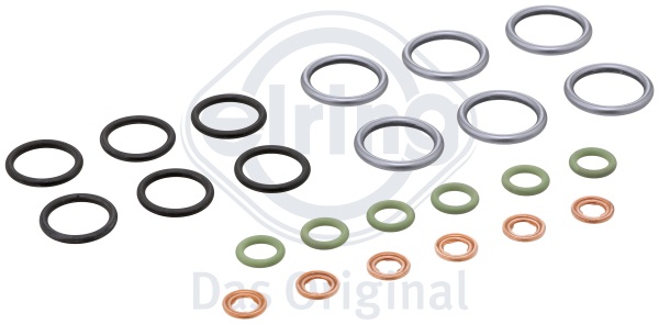 066.400, Seal Kit, injector nozzle, Gasket various, ELRING, 9060170260, 01.10.214, 77025900, 01.10.216, 77026100, 51987010114